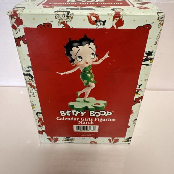 Betty Boop Calendar Girl Figurine March 2007 W/Box # 11093 - Picture 1 of 12